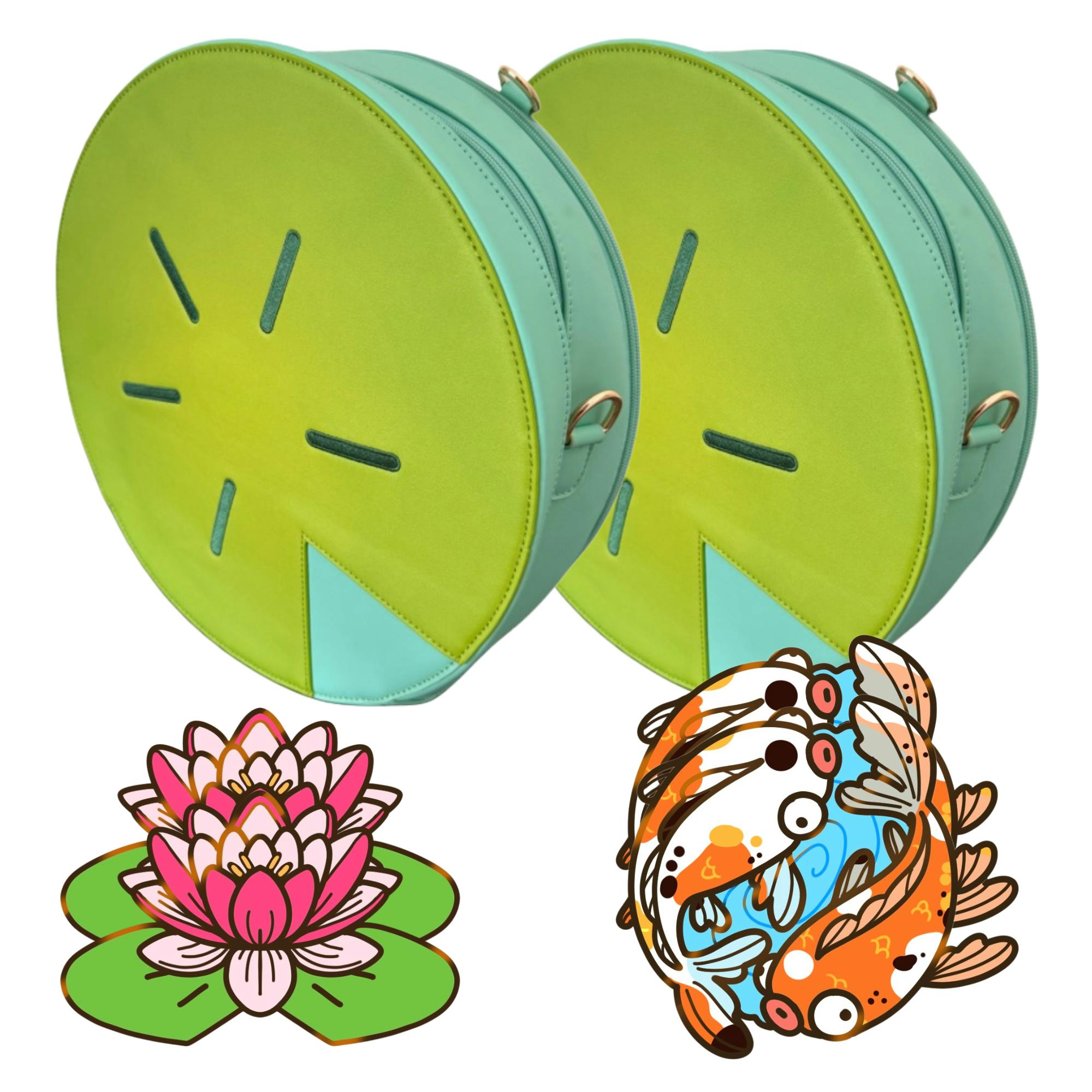 2 bags and pins bundle