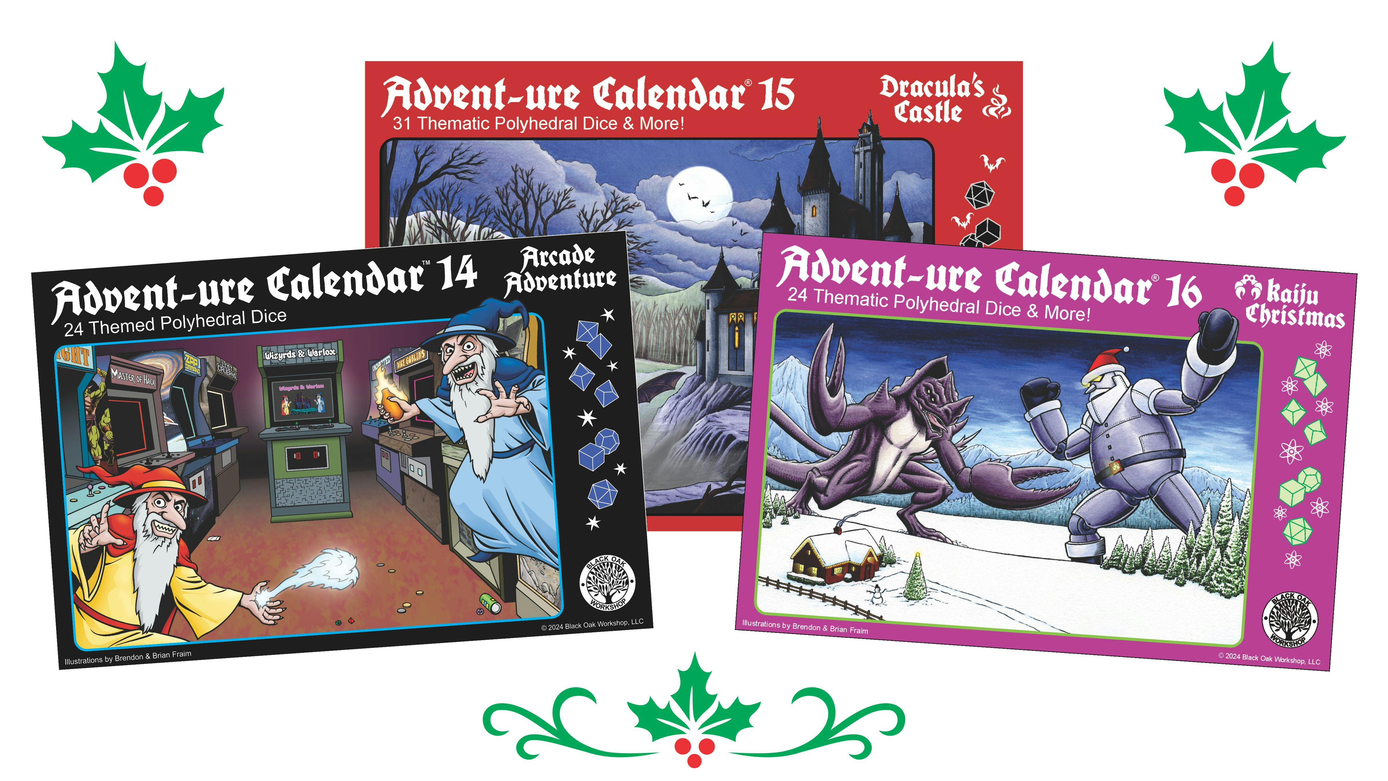 Advent-ure Awaits - Enjoy our Dice filled Advent Calendars!