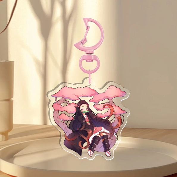 Demon Girl Acrylic Keychain