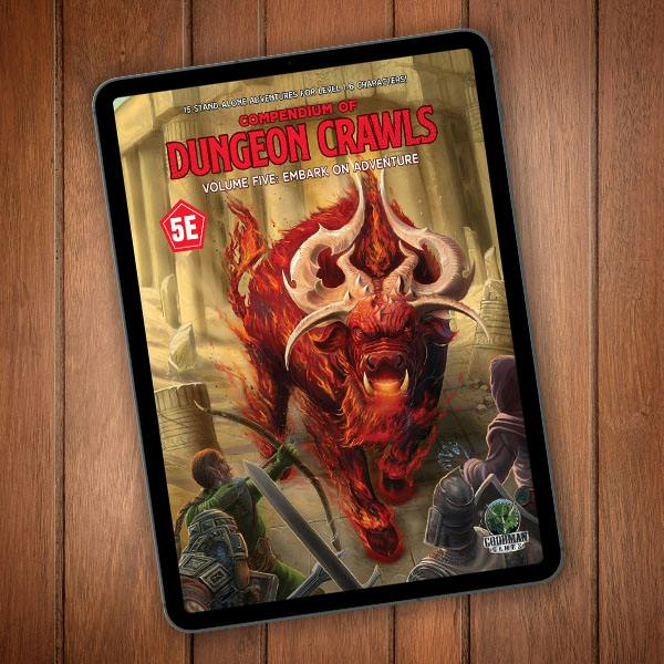 5E Compendium of Dungeon Crawls: Vol 5-Embark on Adventure PDF