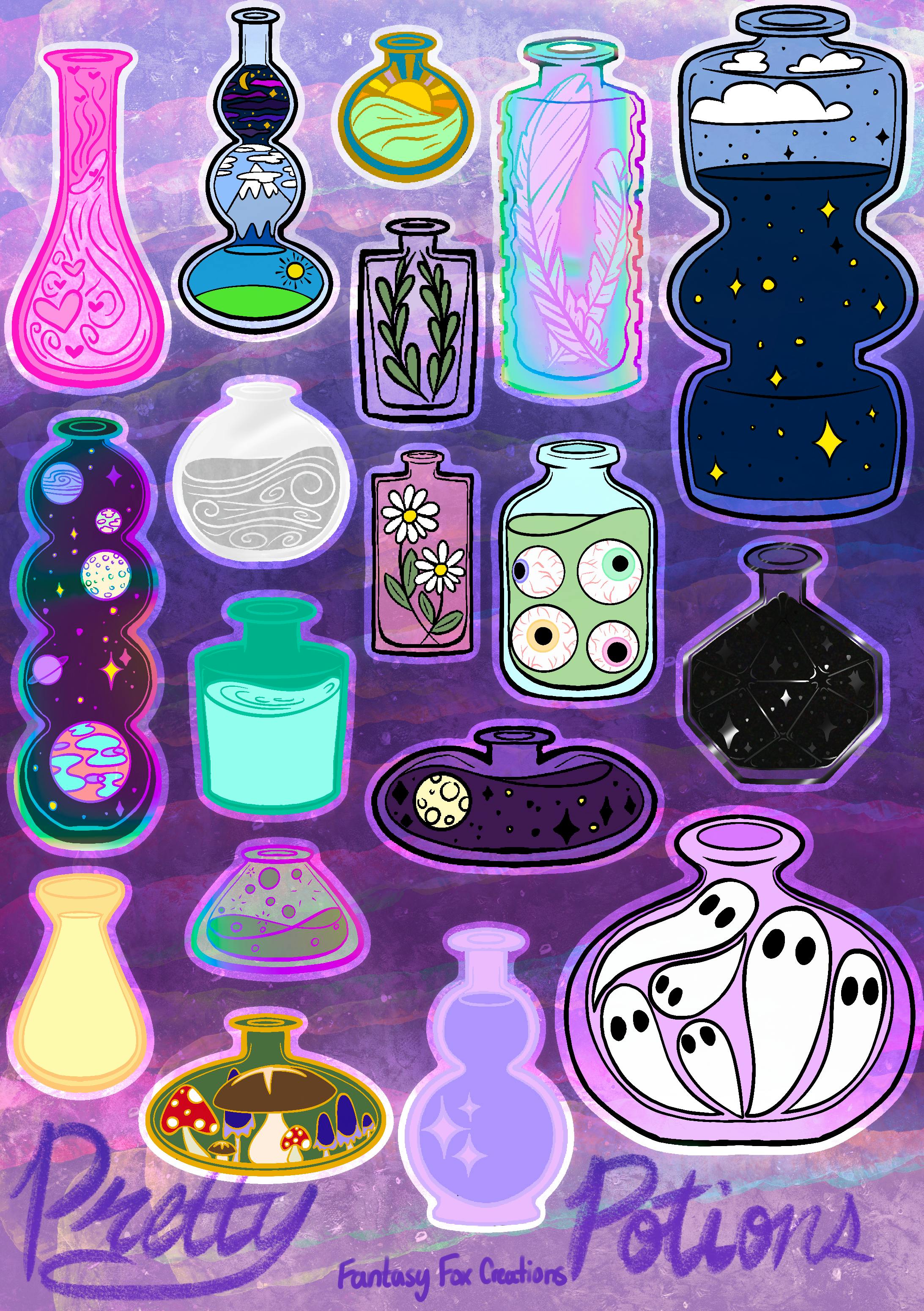 Potion Sticker Sheet