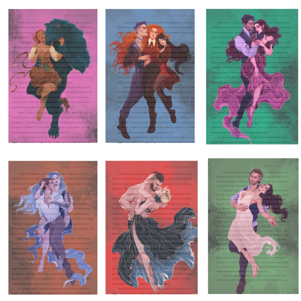 Cover Art Vellum Set (6)