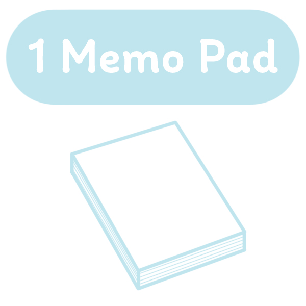 1 Memo Pad