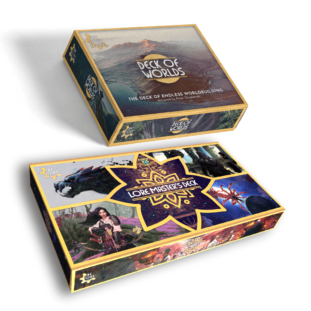 Lore Master's Deck + Deck of Worlds