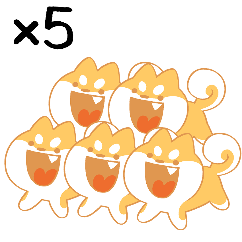 5x Hard Enamel Pins!