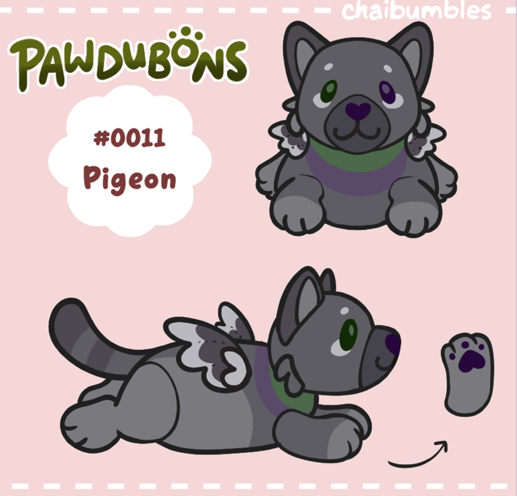 Pip the Pigeon Kitty