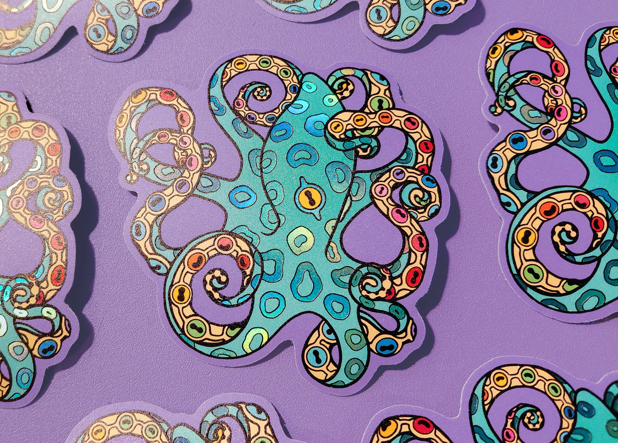 Octopus Sticker