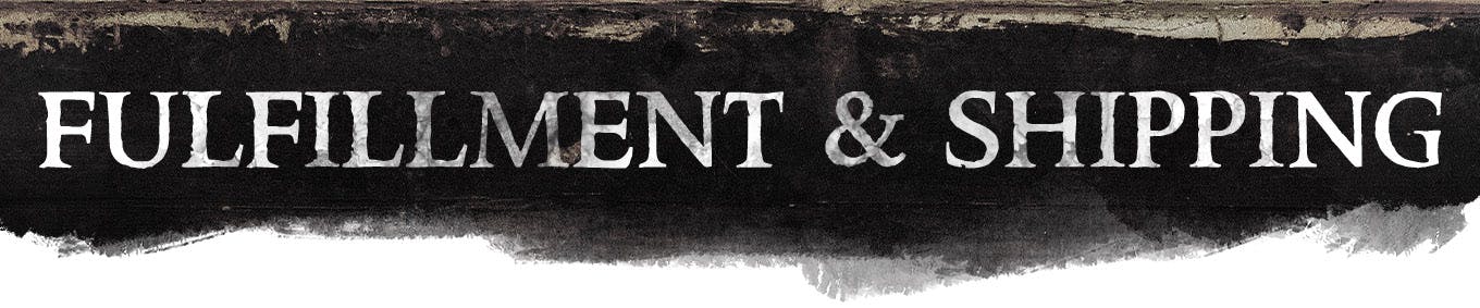 Fulfillment & Shipping header