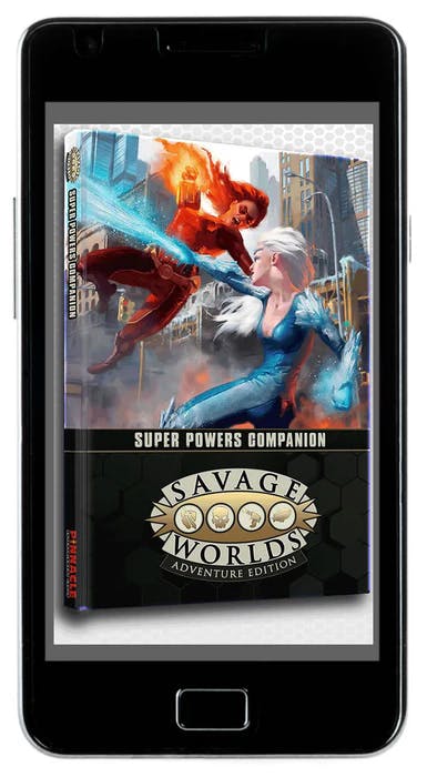 Savage Worlds Super Powers Companion (SWADE) (Audiobook + PDF)