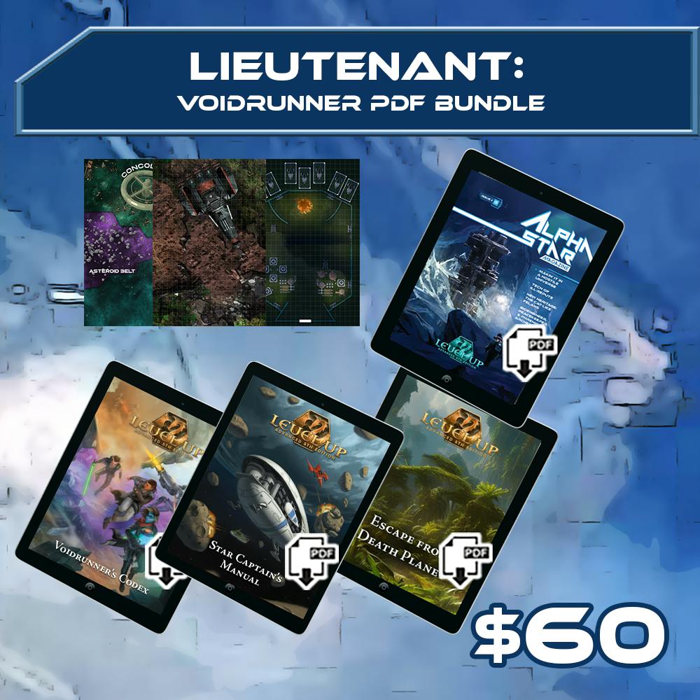 Lieutenant: Voidrunner PDF Bundle