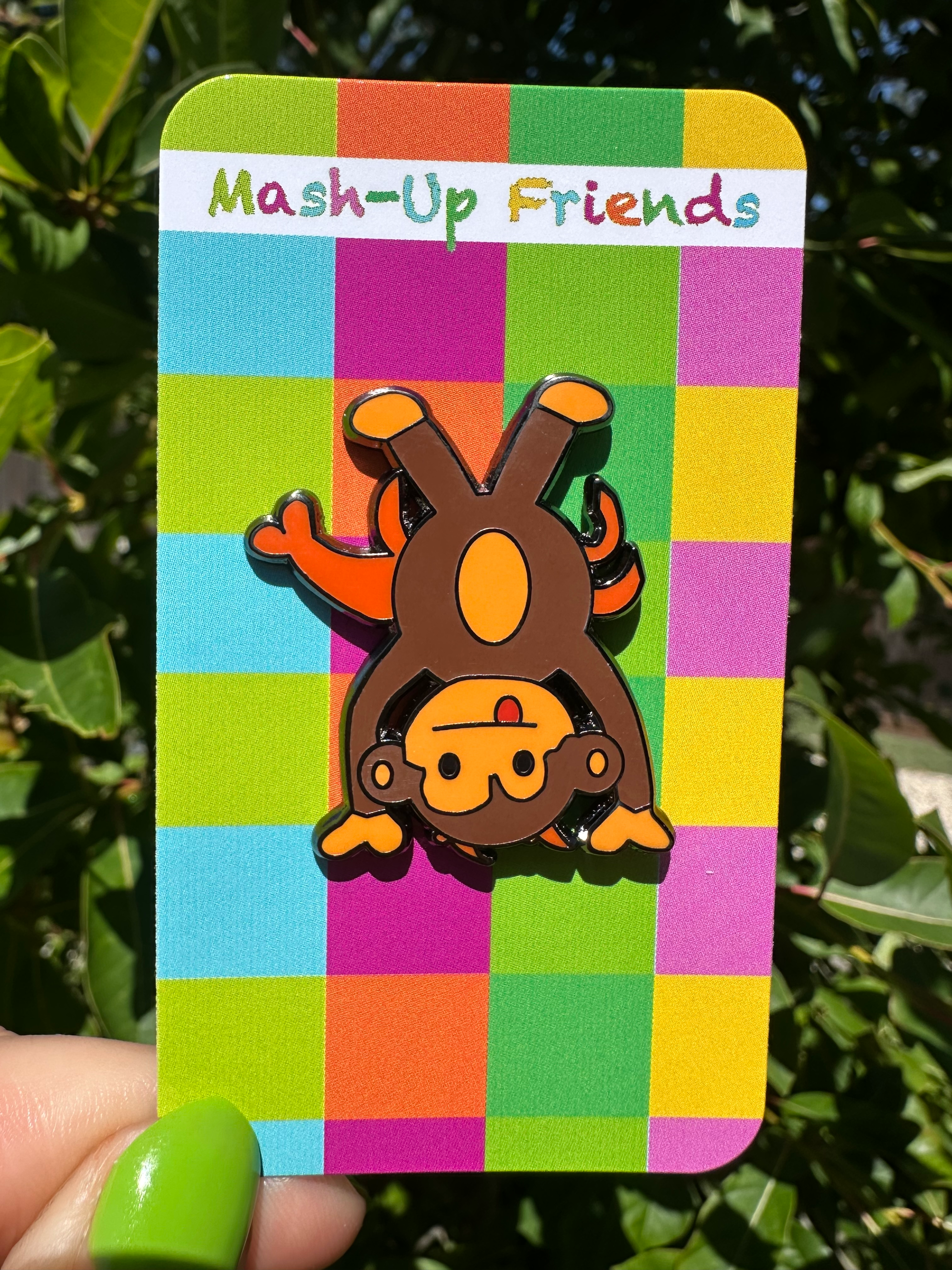 Mash-Up Friends Pin