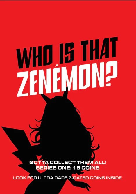 Zenemon Catch 'Em Challenge Coin - Mystery Pouch