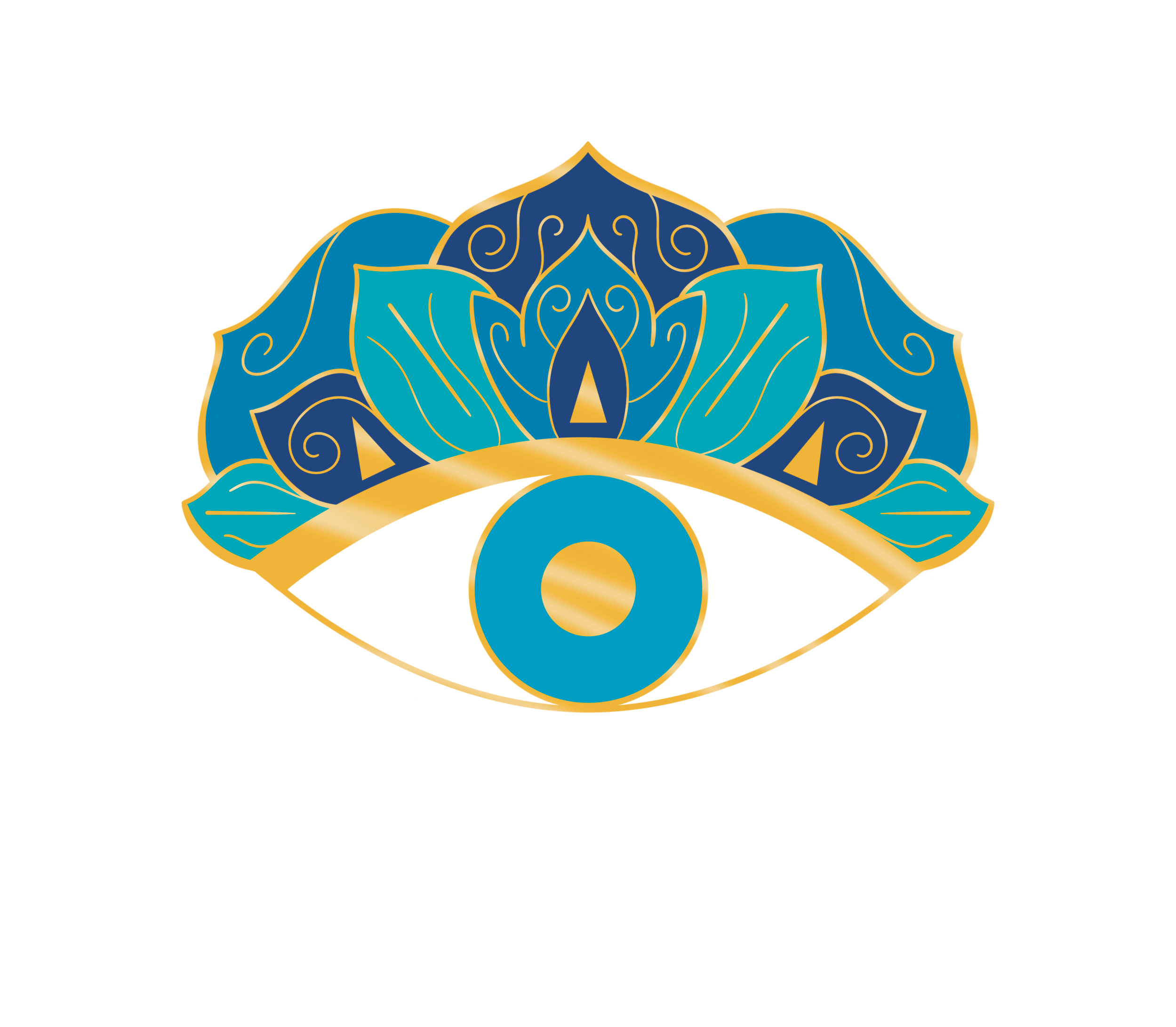 Blue Eye Pin