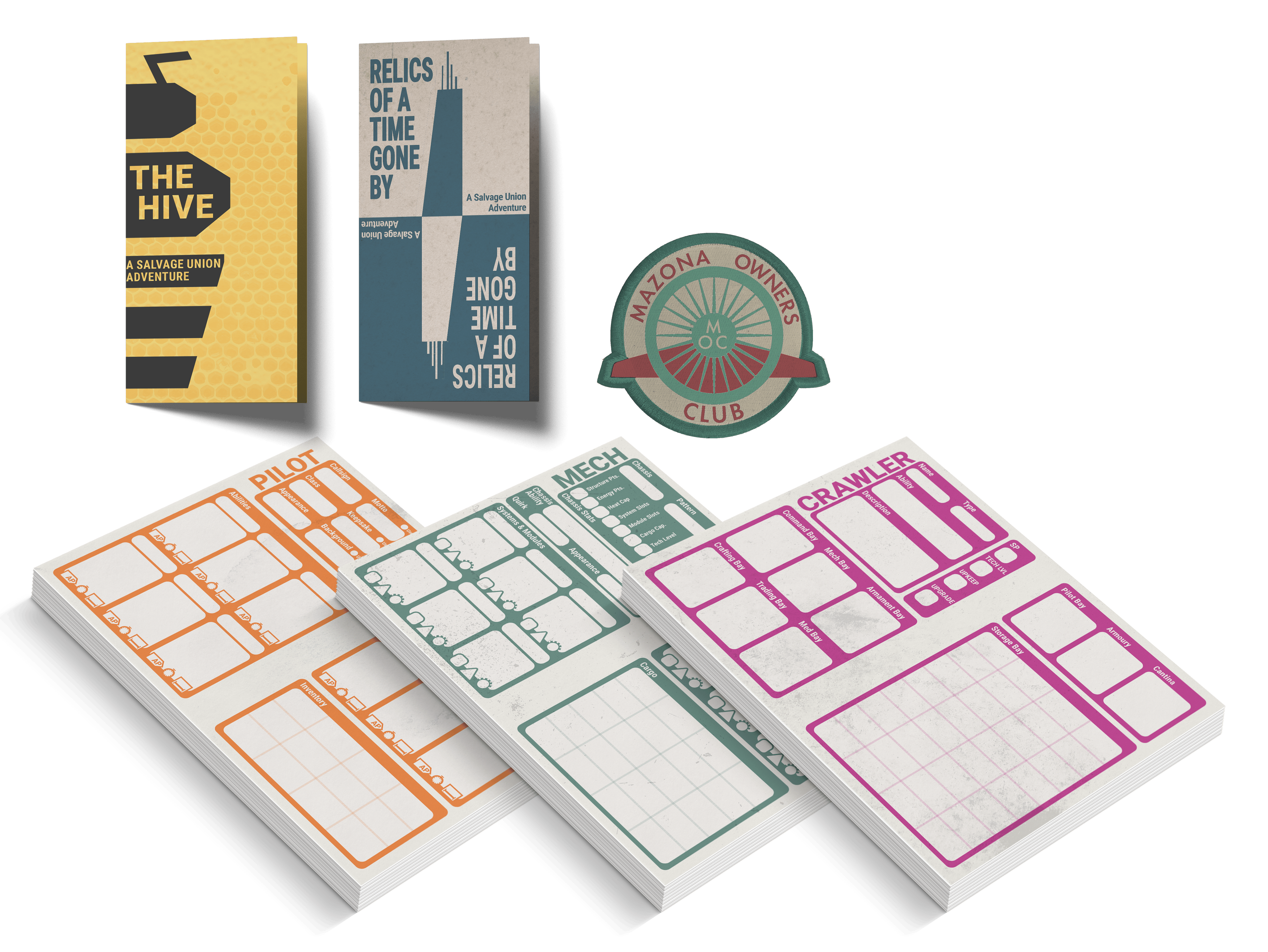 Salvage Union Starter Set Asset Pack