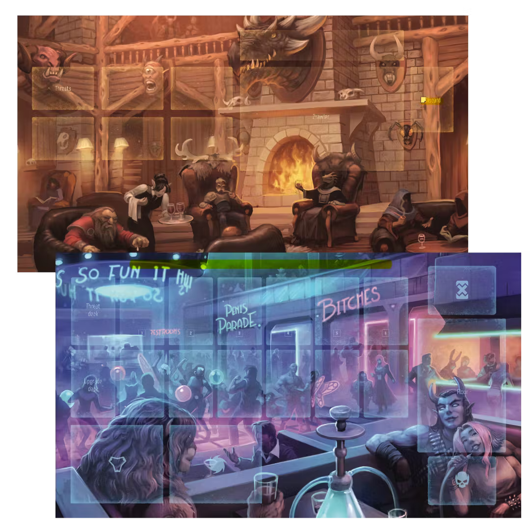 Dungeon Crawler Carl Unstoppable: Co-Op Playmat