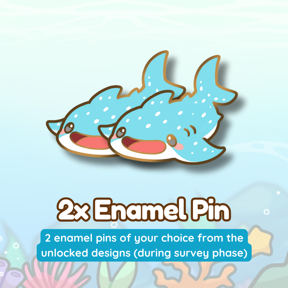 2 Enamel pins
