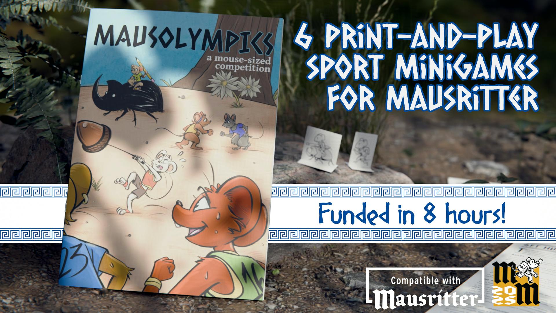 Mausolympics — A mouse-sized competition