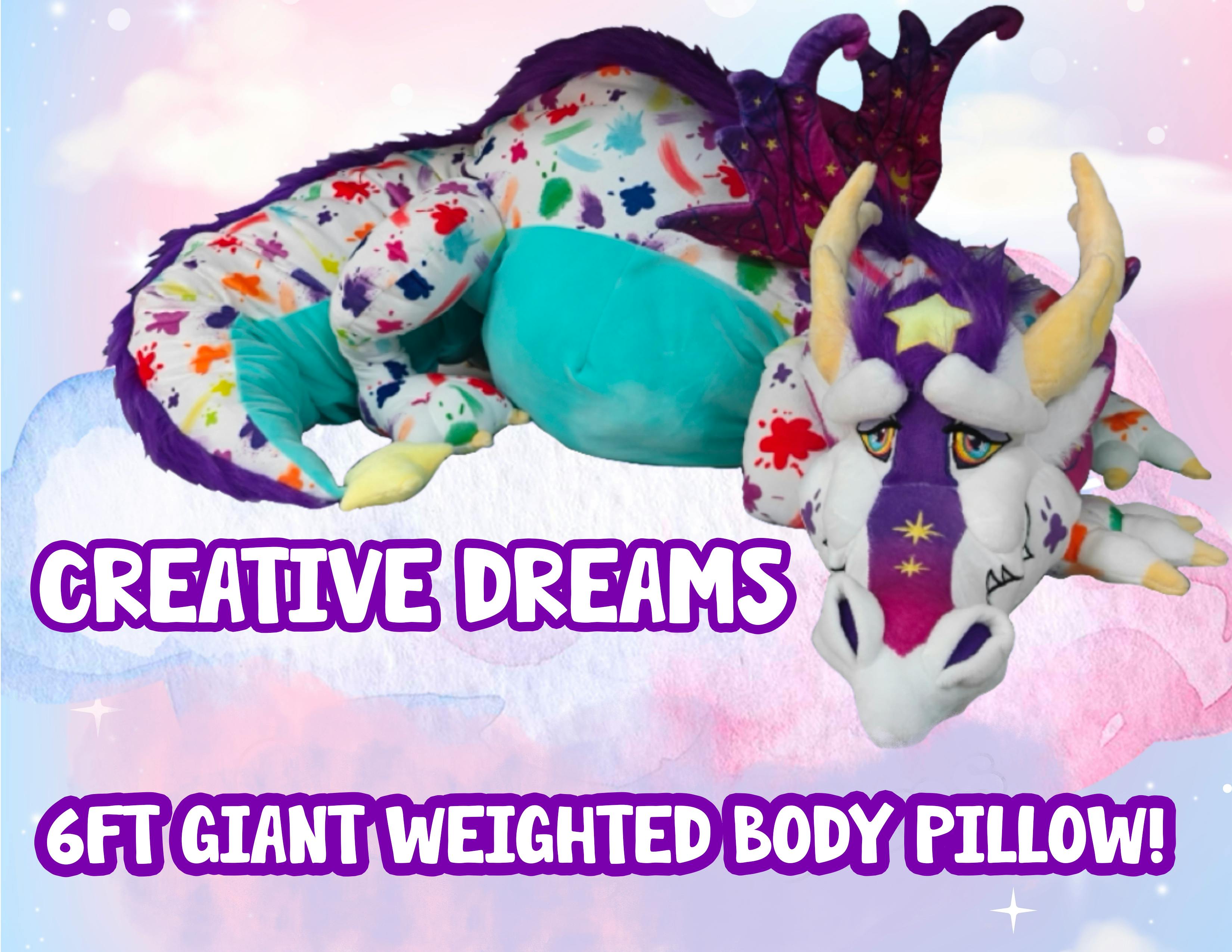 Creative Dreams 6ft Dream Keep Dragon Plush (Un-stuffed)