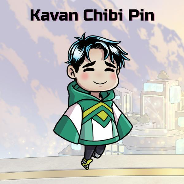 Prince Kavan Chibi Pin