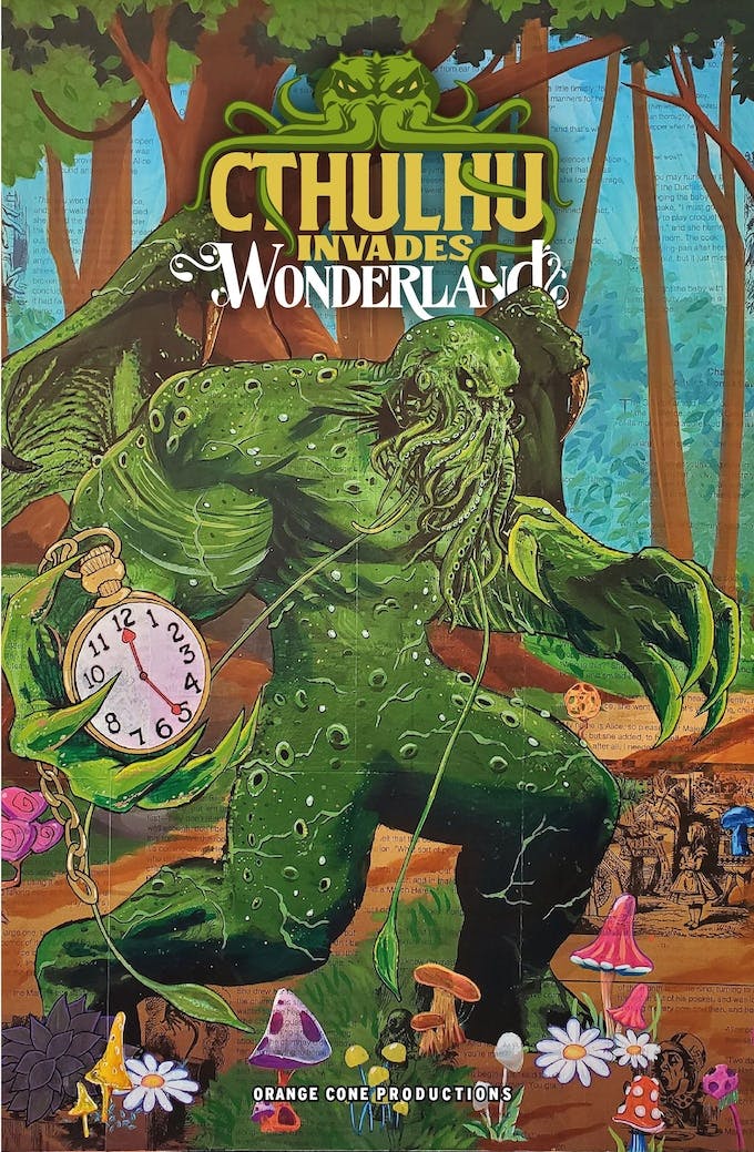 Cthulhu Invades Wonderland - HARDCOVER- Trade Paperback