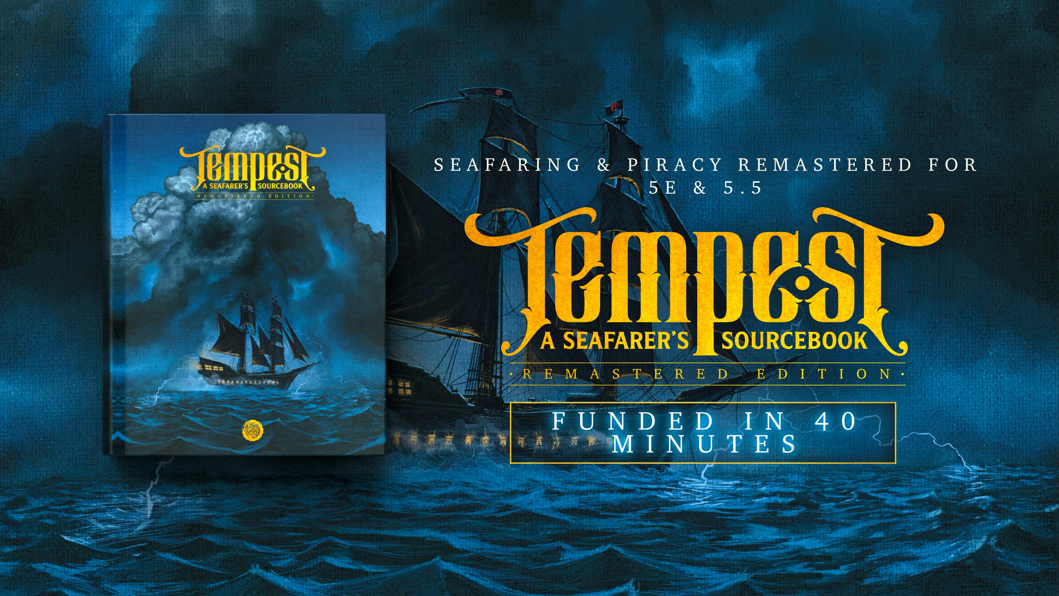 Tempest: A Seafarer's Sourcebook | Piracy Remastered for 5e!