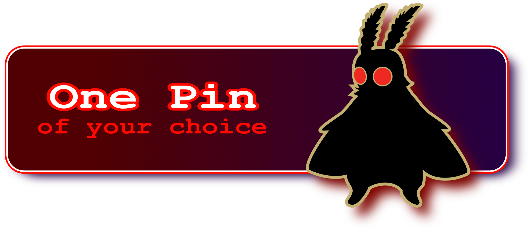 One additional pin