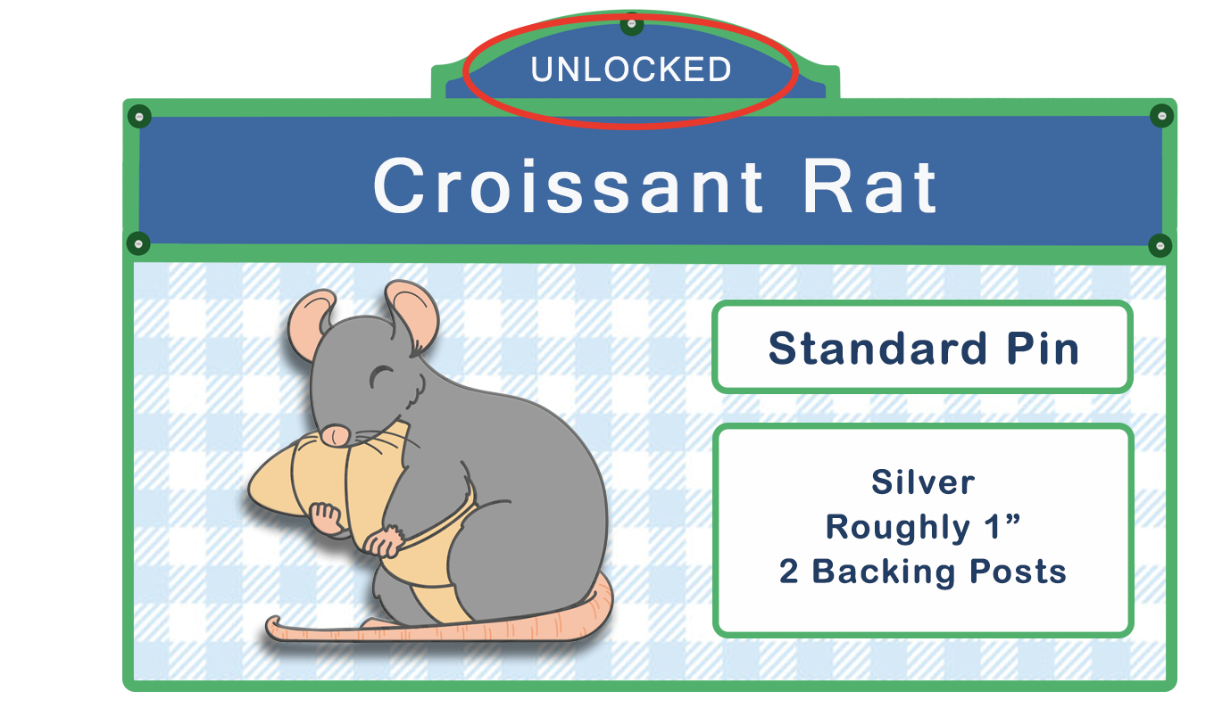 Croissant Rat Unlocked!