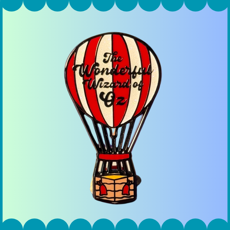 Wonderful Wizard Balloon Pin