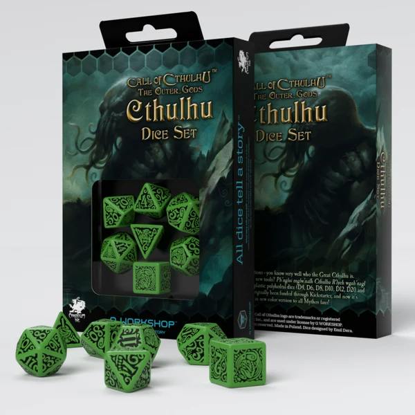Cthulhu Outer Gods Dice Set (Q Workshop)