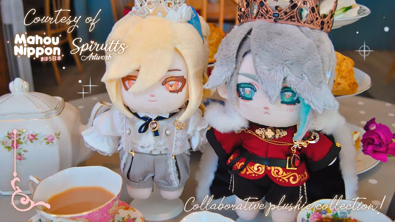 Mahou Nippon x Spirutts Alhaitham and Kaveh Plush
