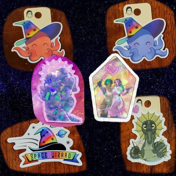 Space Wizard Sticker!