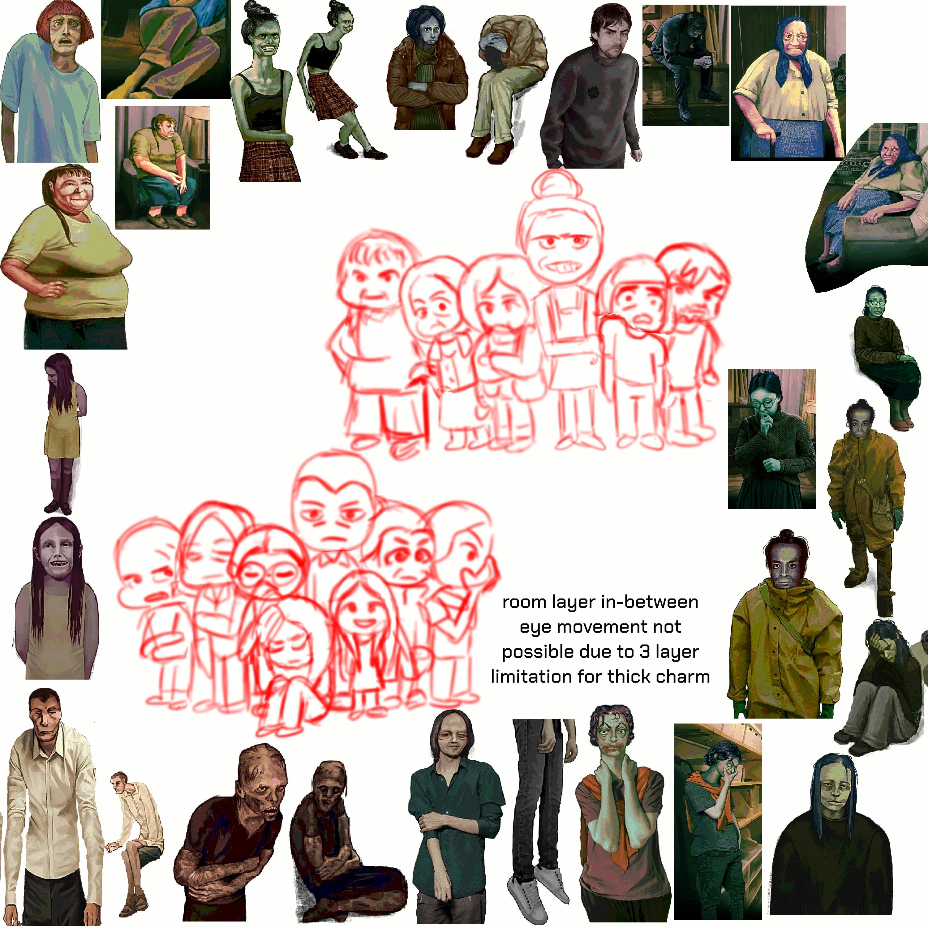 Always Human/Visitor [may require increased size or changed medium]