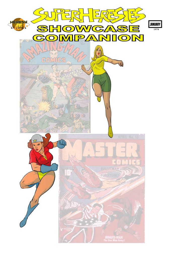 SUPERHERESIES SHOWCASE 1974 COMPANION