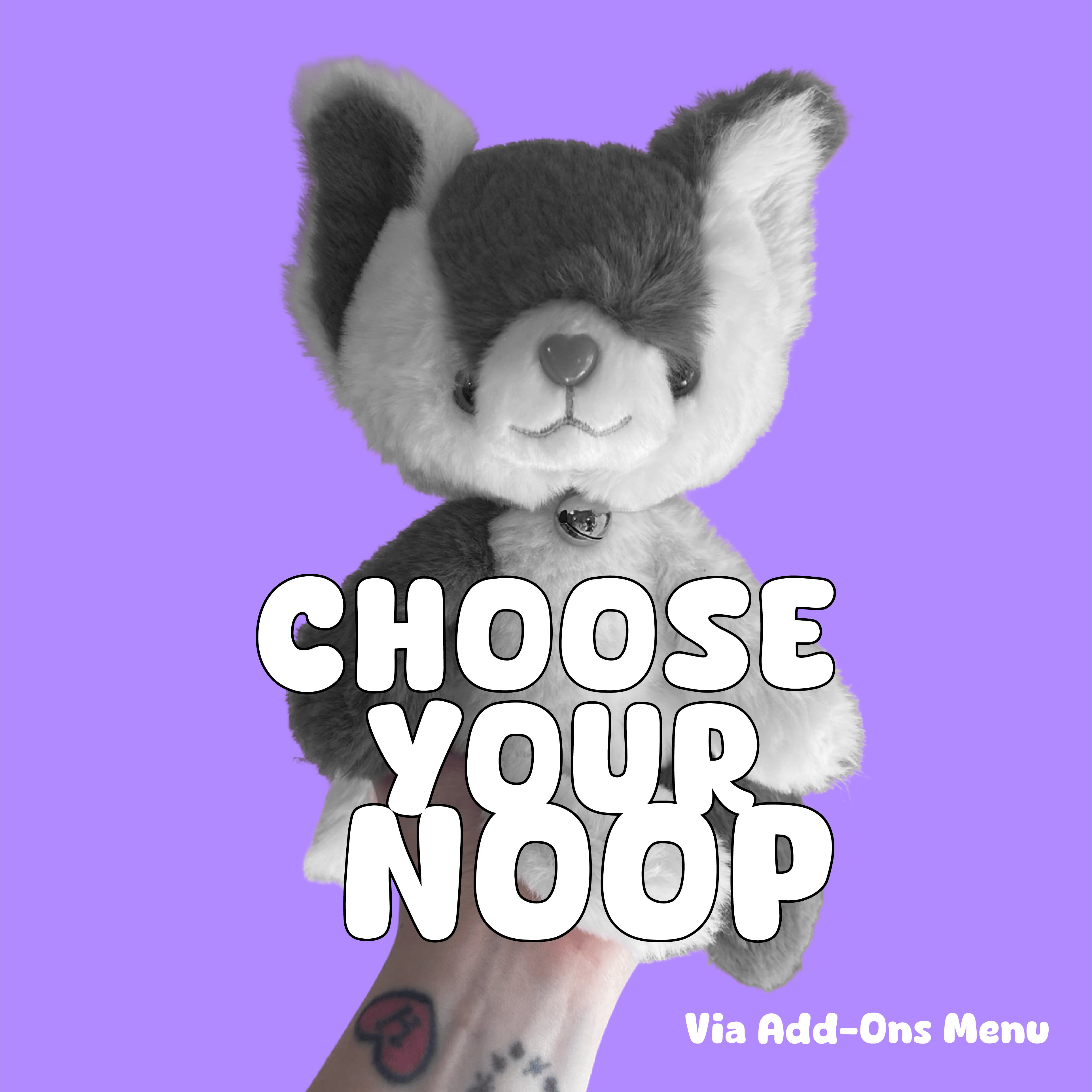 À la carte Noopy Plush!