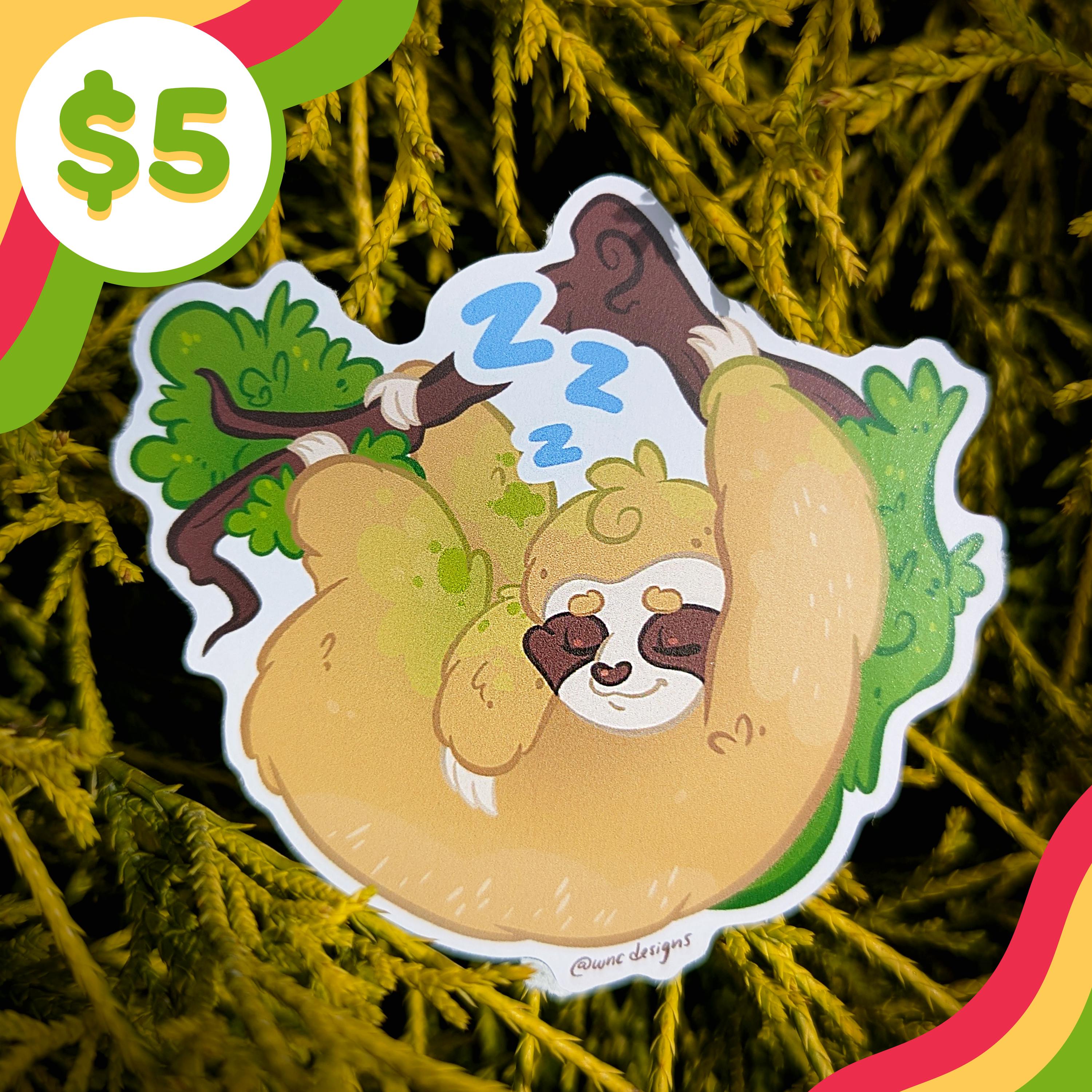 🦥 Animal Sticker - Sloth 🦥