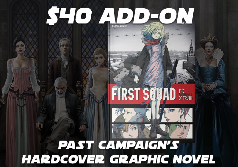 Hardcover Graphic Novel from Past Campaigns