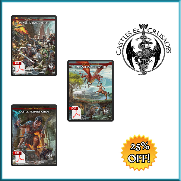 Castles & Crusades Core Bundle (PDF ONLY)