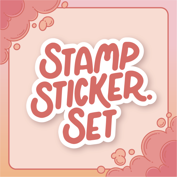 Stamp Sticker Set