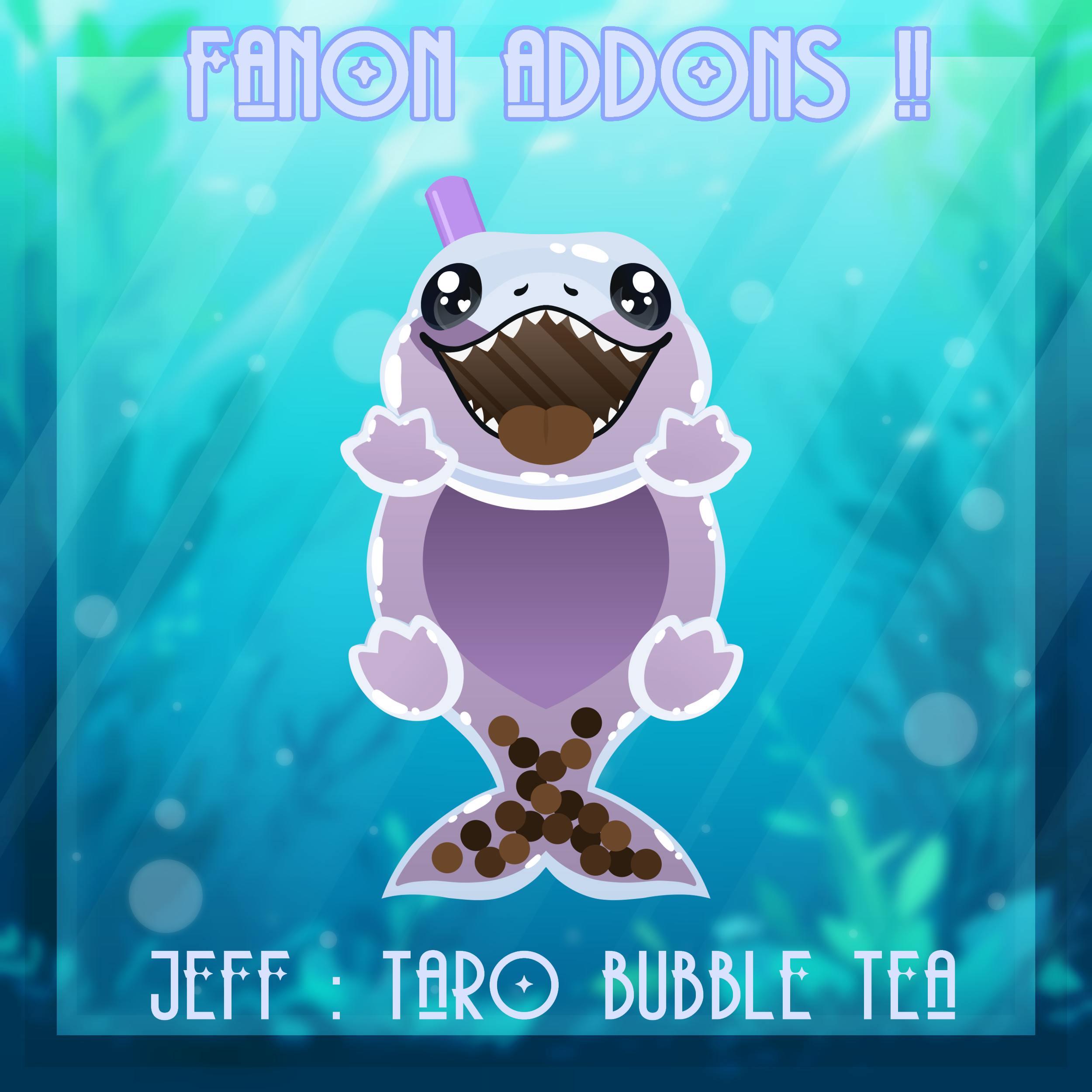 🧋 [ADD-ON] 🍠 Taro Treat ; Panel & Insert ! 🧋