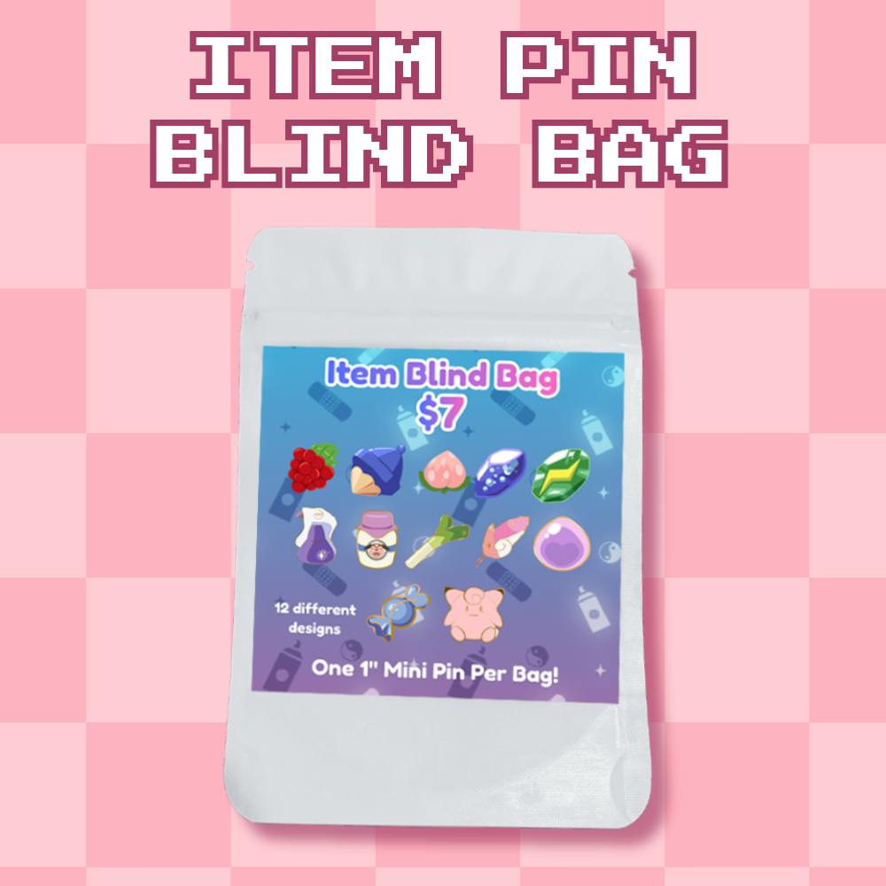 Item Pin Blind Bag