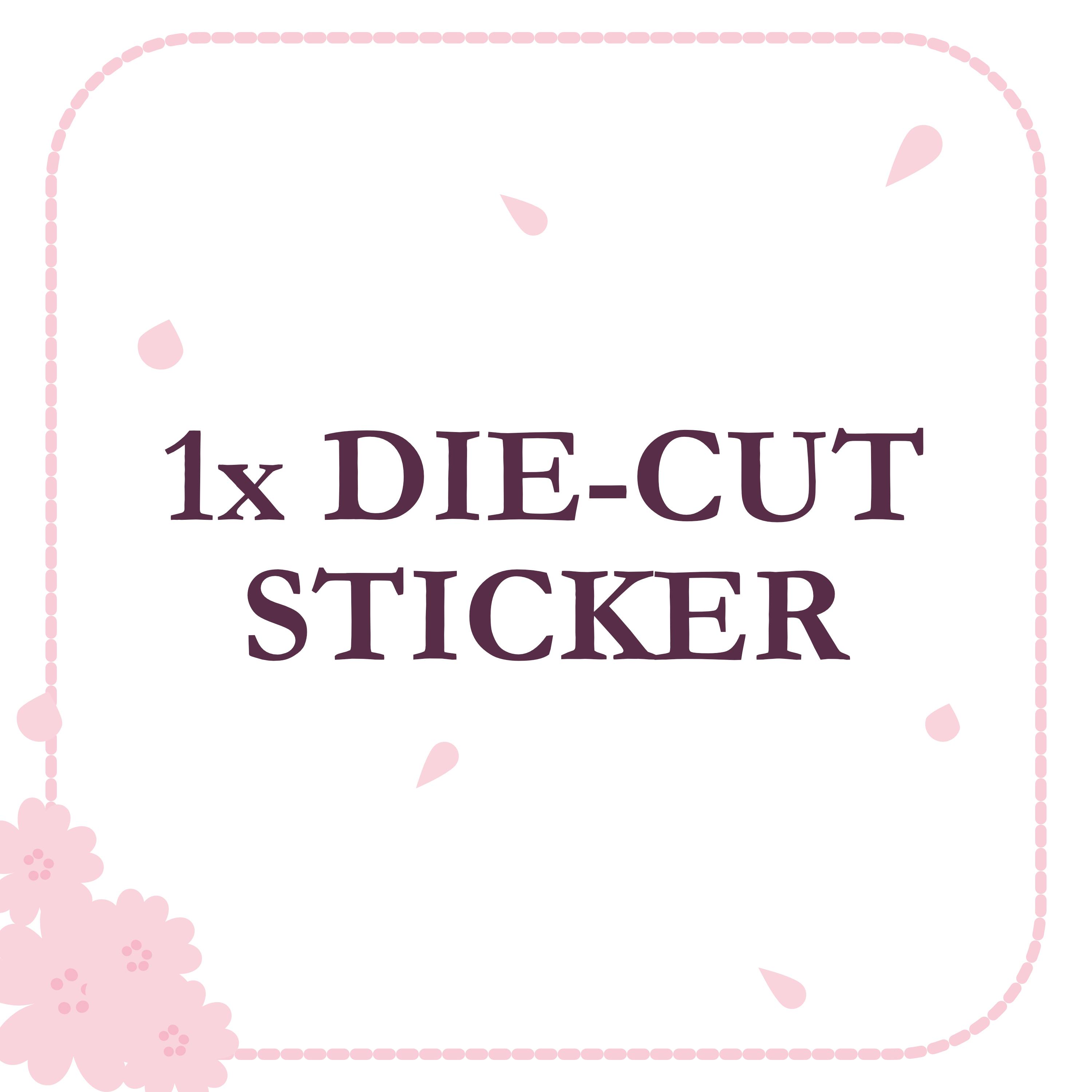 [EARLY BIRD] Die-cut sticker