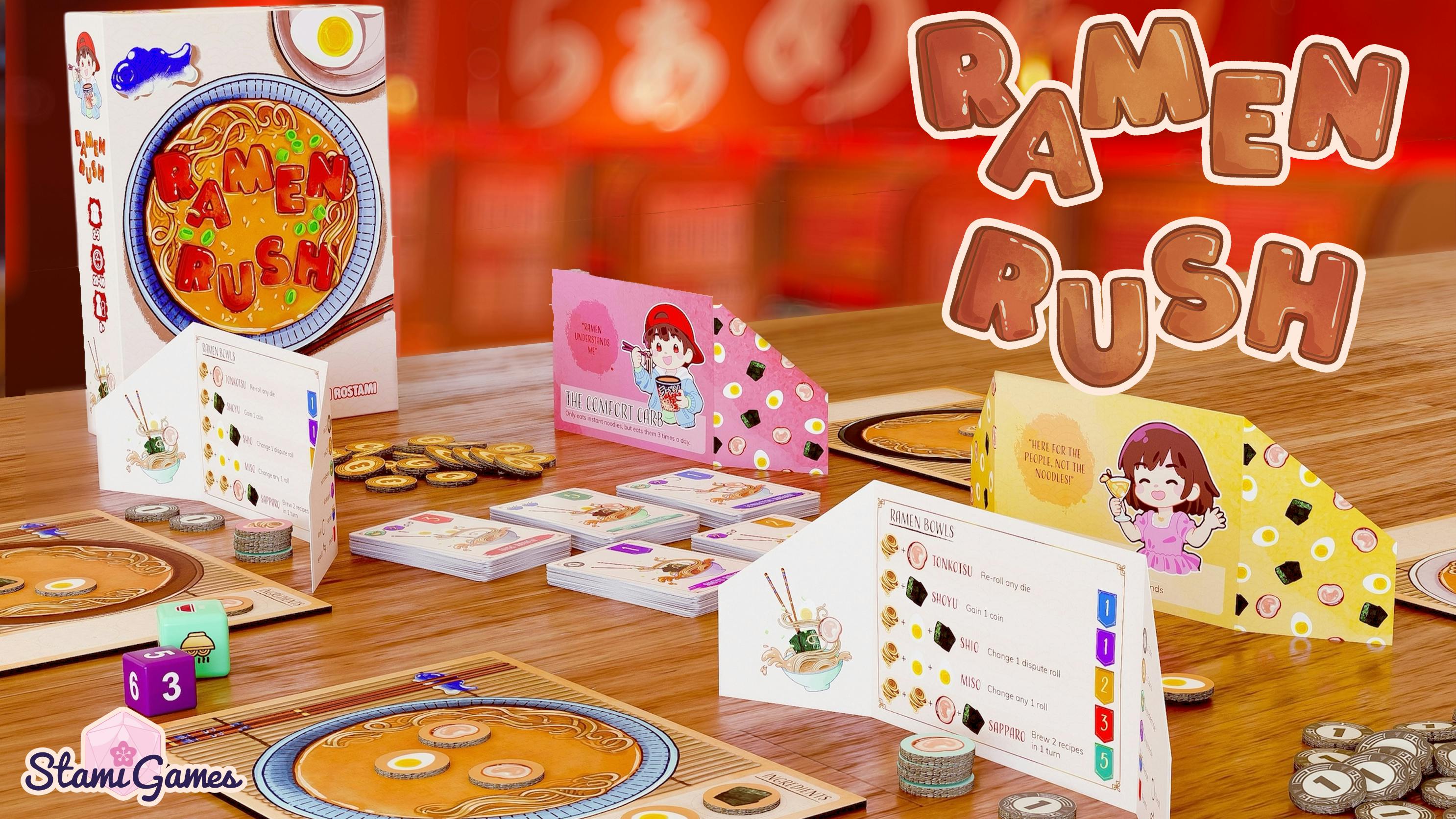 Ramen Rush: The Chaotic Kitchen Card Game - BackerKit