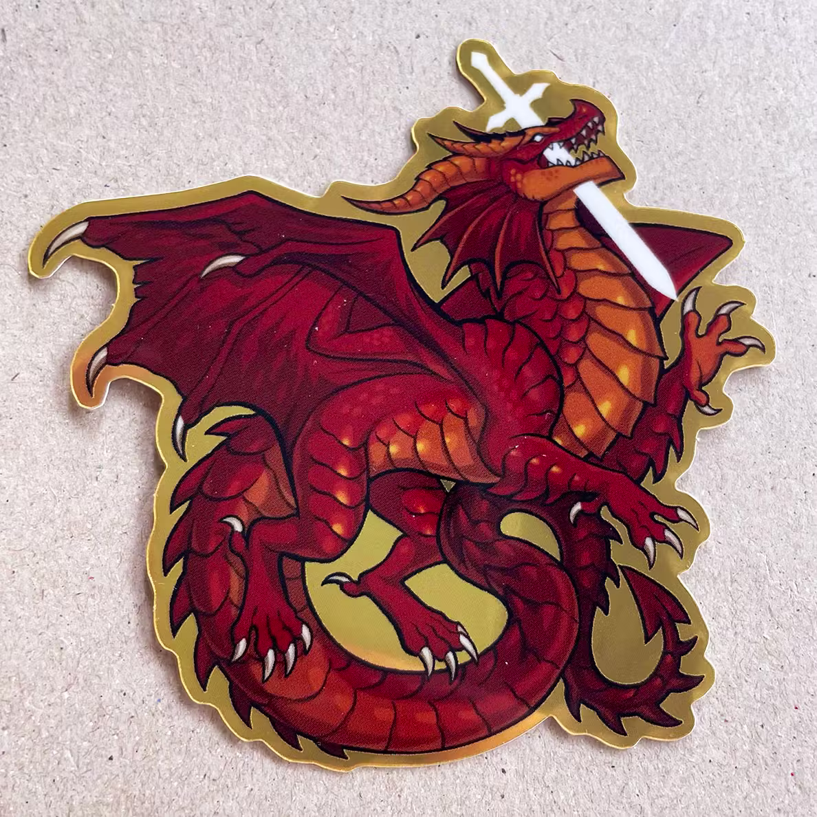 Slay The Dragon Sticker