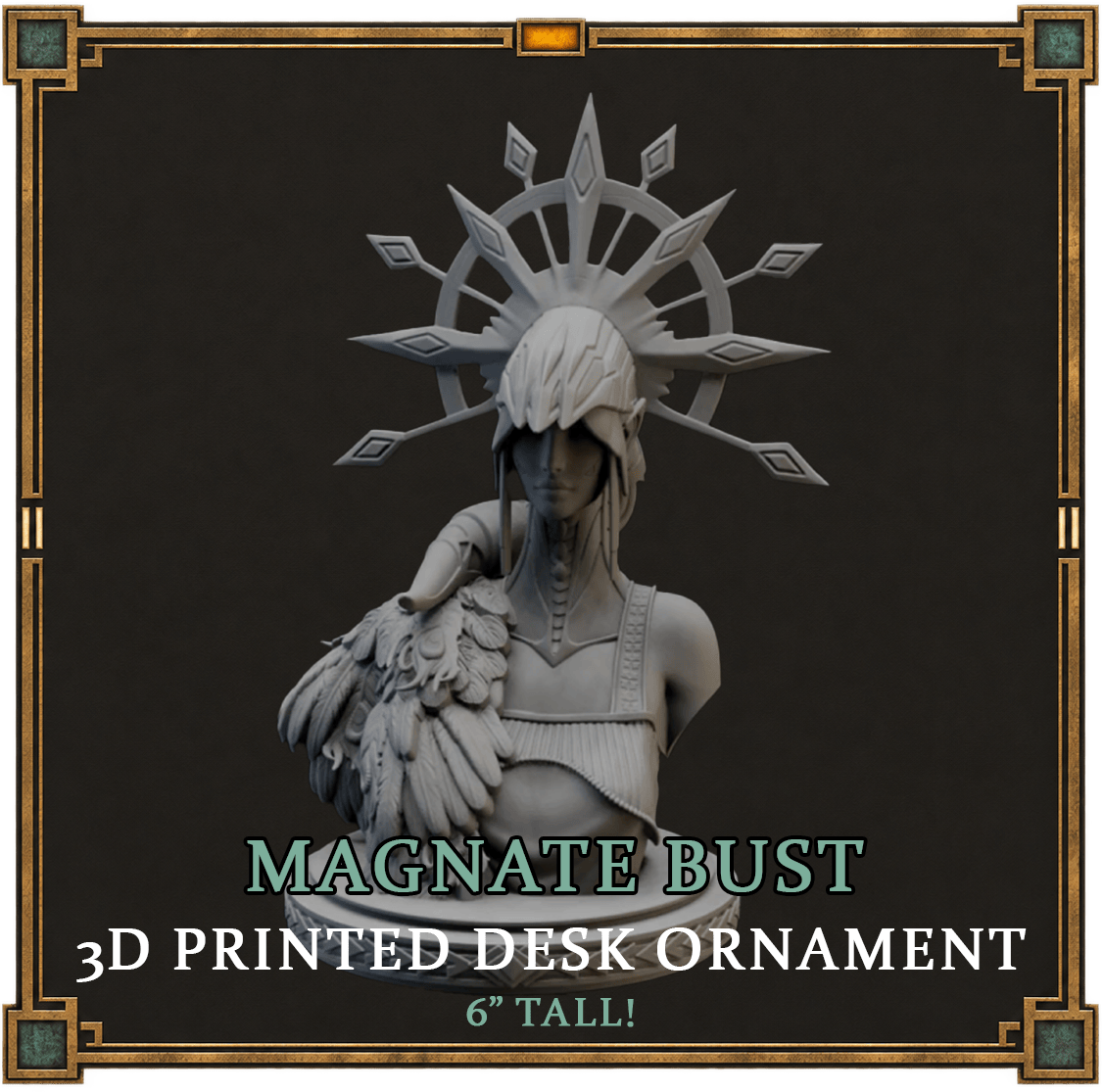 Magnate 3D Printed Bust