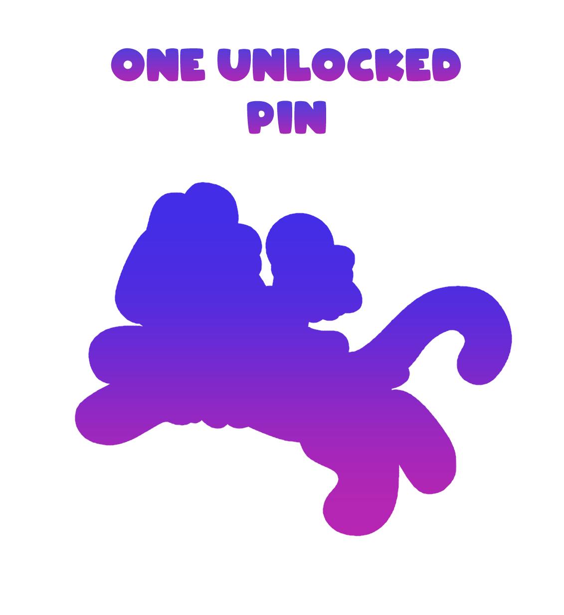 1x Kitty Carousel Pin