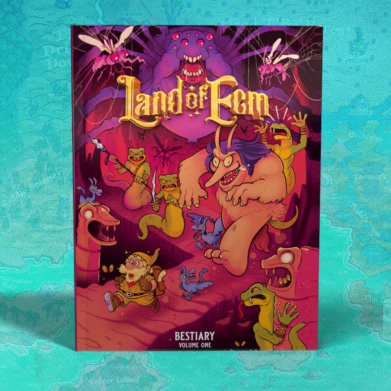 Land of Eem Bestiary Vol.1 - Hardcover Book + PDF (Included in Deluxe Box Set)