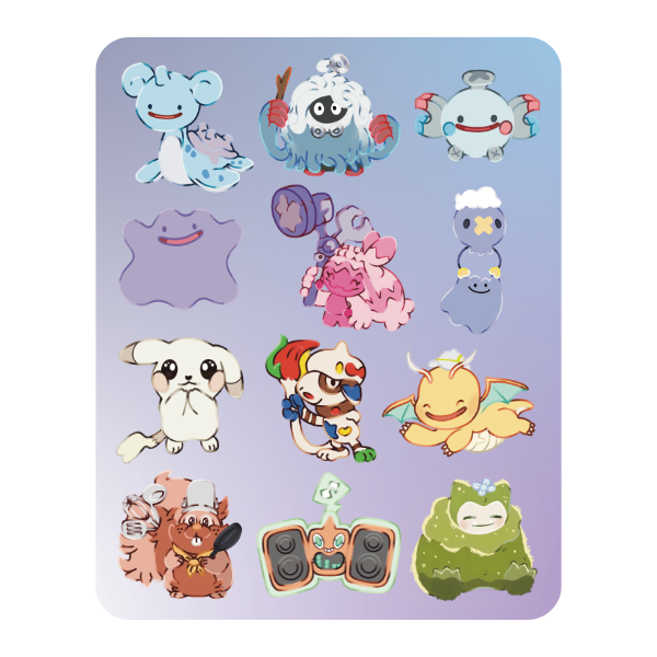 ✶ Sticker Sheet