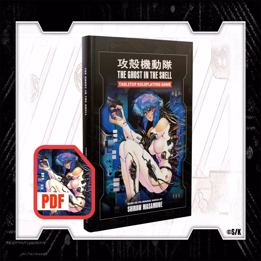 Hardback | The Ghost in the Shell TTRPG