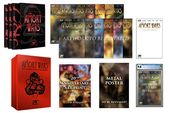 Complete THE AMORY WARS: NO WORLD FOR TOMORROW 20th Anniversary BOOM! Elite Red Set