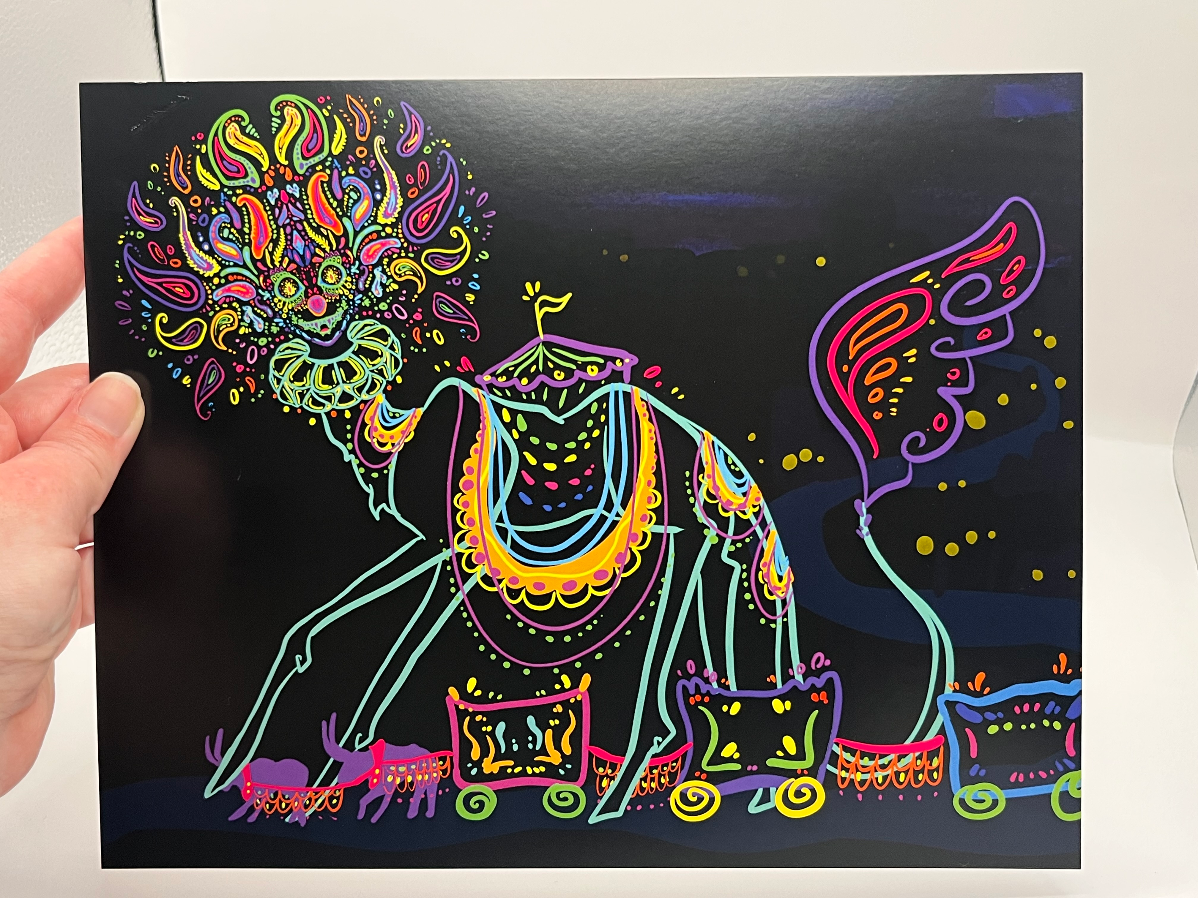 Carnival procession print